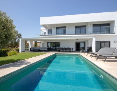 Villa with Sea View, Private Pool and Beautiful Gardens.