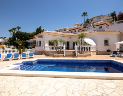 Holiday rental villa close to the beach with views and a private pool Riviera del Sol Mijas Costa