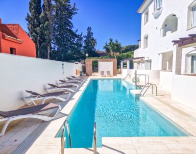 Three bedroom ground floor apartment in Nueva Andalucía, close to Banus.